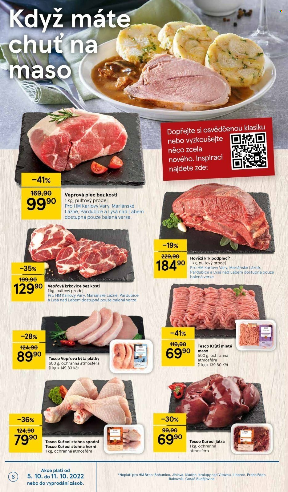 Leták TESCO - 5.10.2022 - 11.10.2022. Strana 6