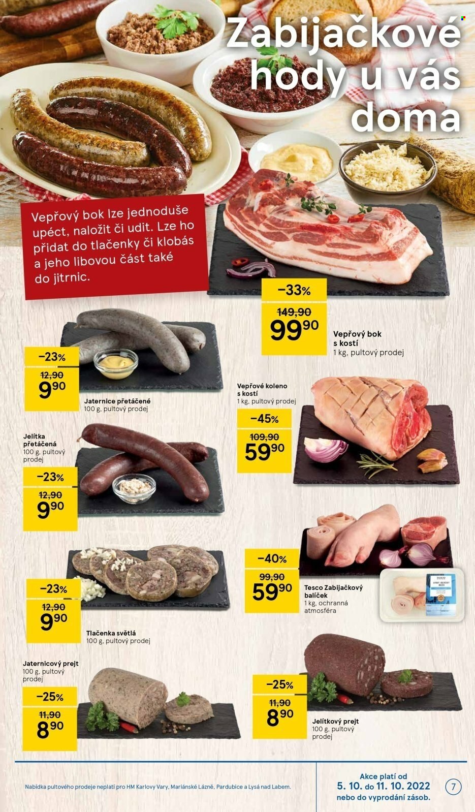Leták TESCO - 5.10.2022 - 11.10.2022. Strana 7