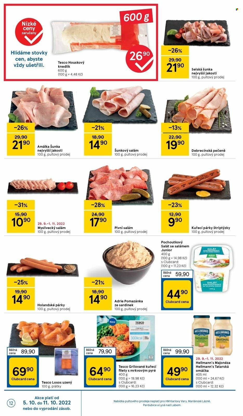 Leták TESCO - 5.10.2022 - 11.10.2022. Strana 12