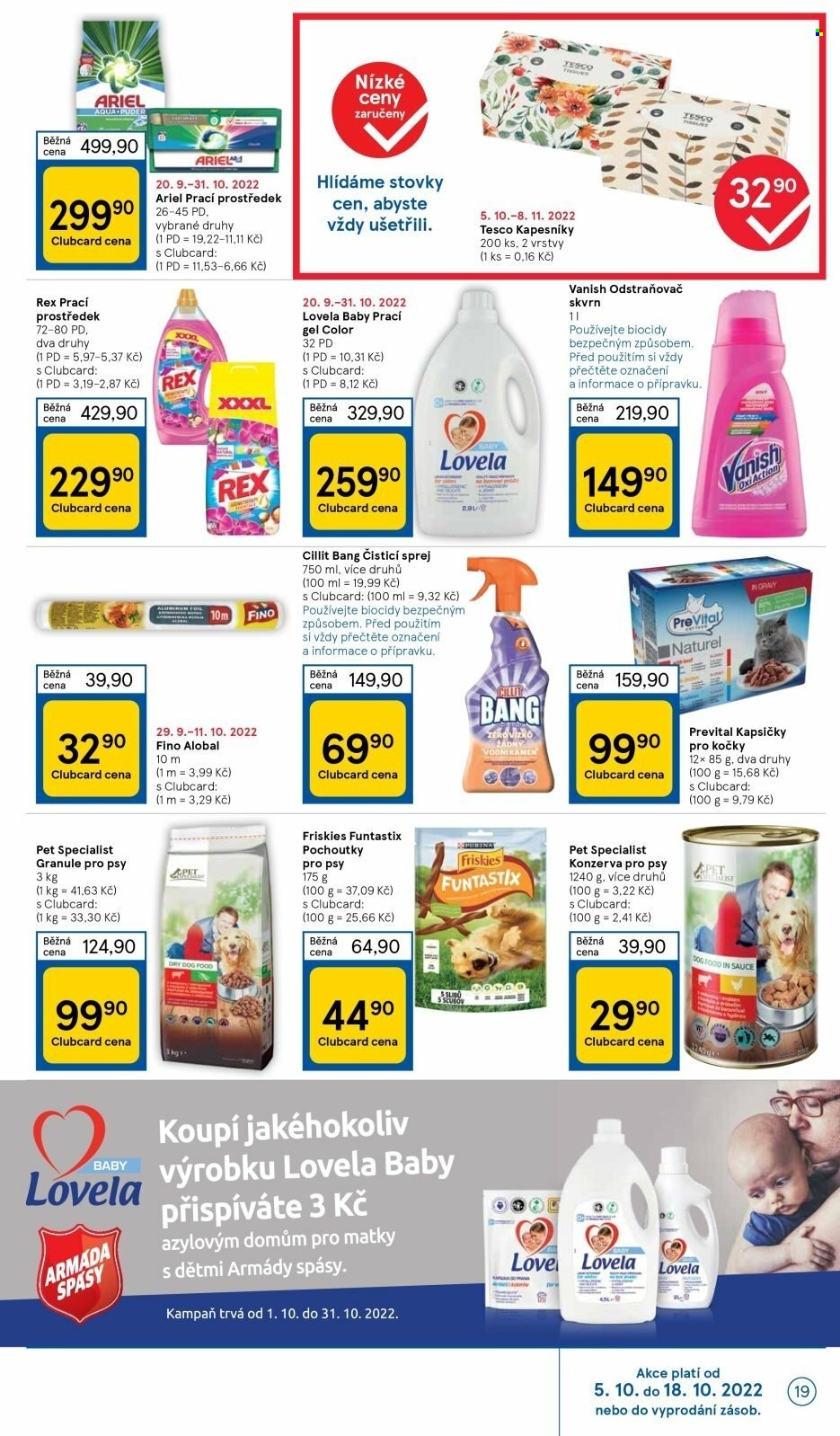 Leták TESCO - 5.10.2022 - 11.10.2022. Strana 19