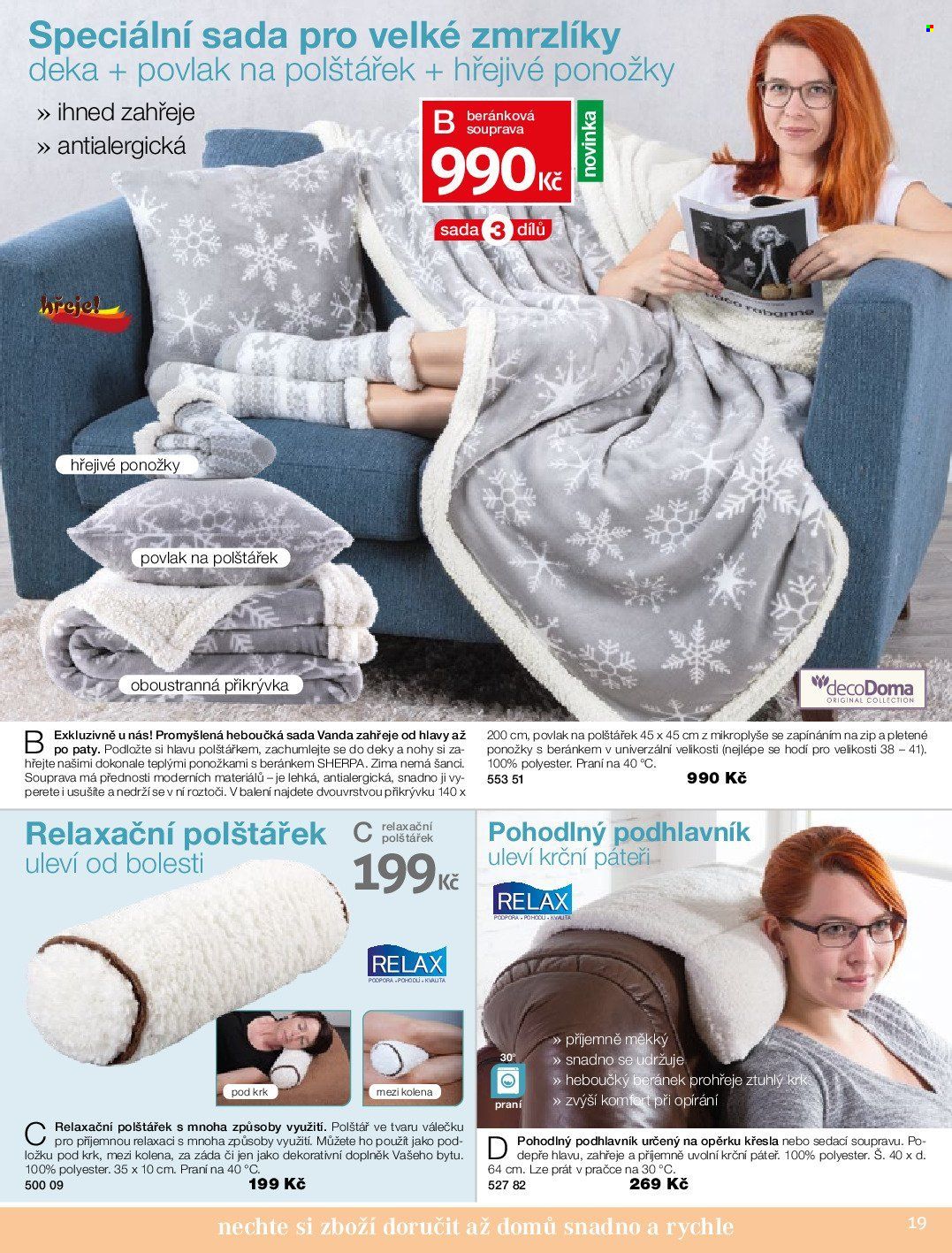 Leták decoDoma. Strana 19