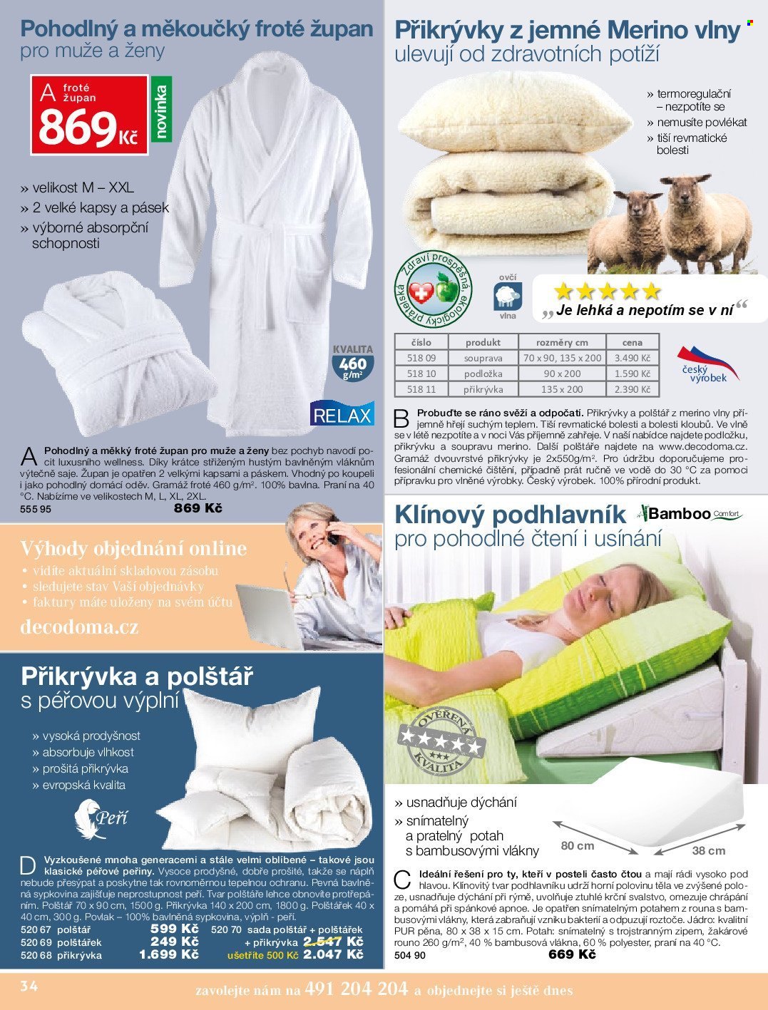 Leták decoDoma. Strana 34