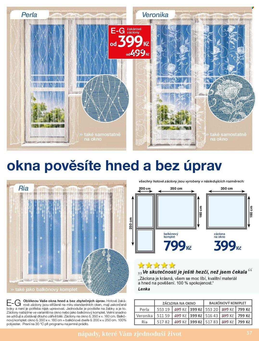Leták decoDoma. Strana 37