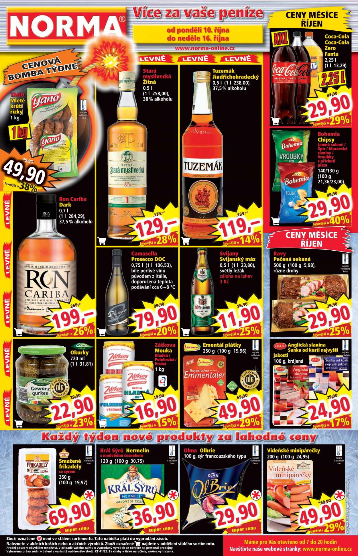 Leták Norma - 10.10.2022 - 16.10.2022. Strana 1