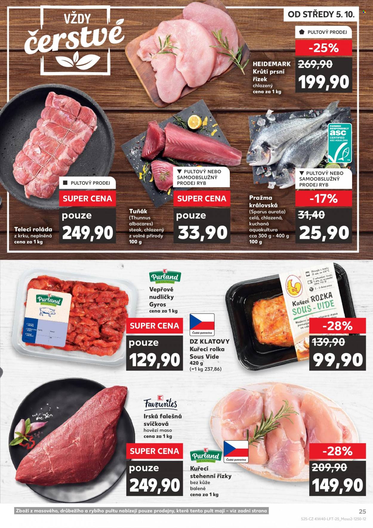 Leták Kaufland - 5.10.2022 - 11.10.2022. Strana 25
