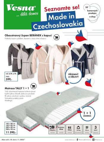 Leták Vesna - 5.10.2022 - 6.11.2022.