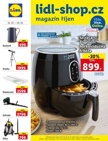 Leták Lidl - 10.10.2022 - 23.10.2022.