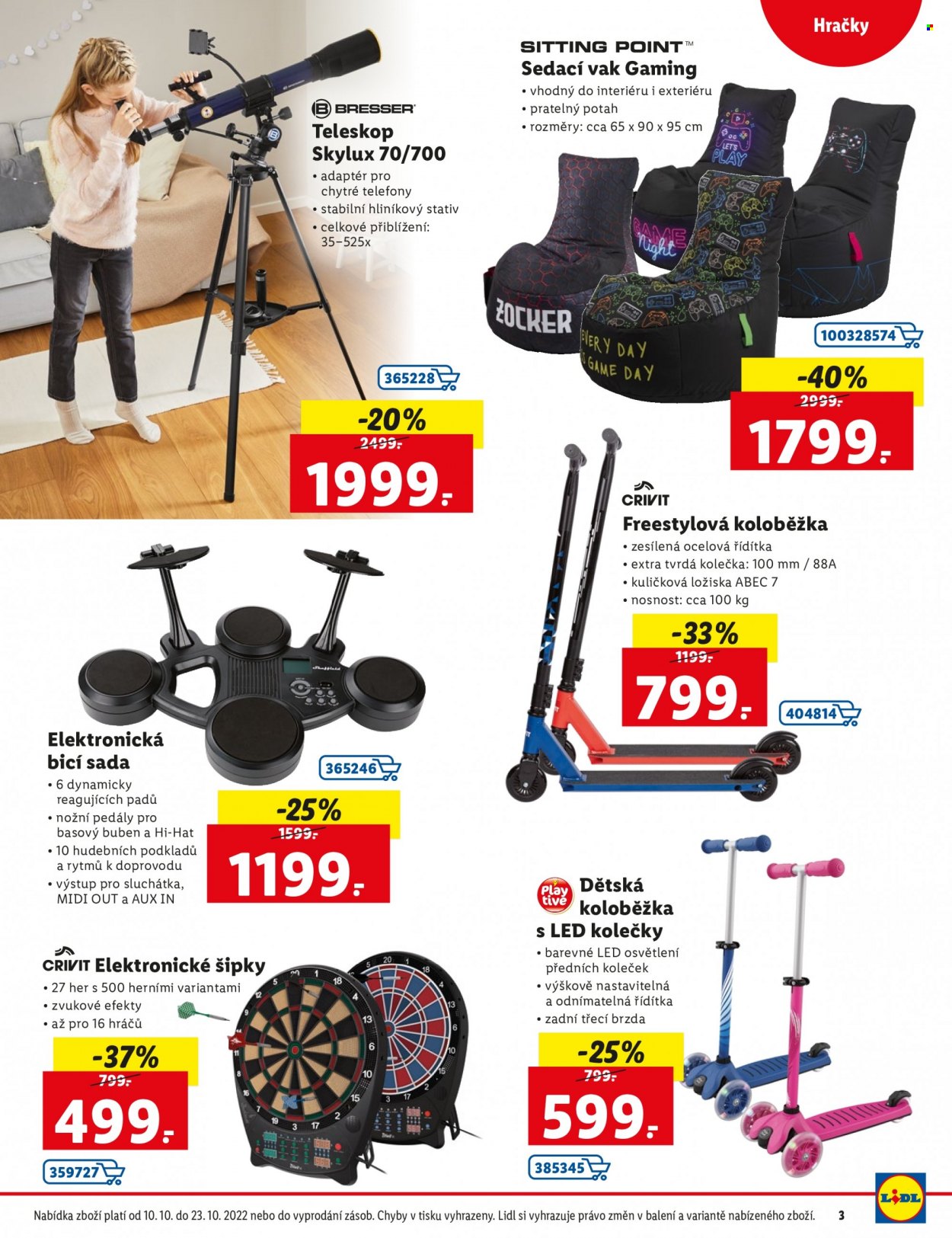 Leták Lidl - 10.10.2022 - 23.10.2022. Strana 3