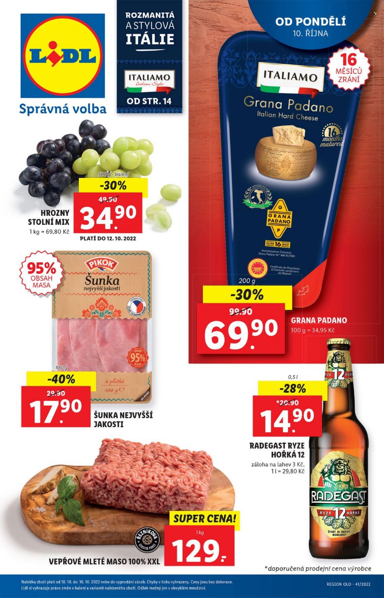 Leták Lidl - 10.10.2022 - 16.10.2022. Strana 1