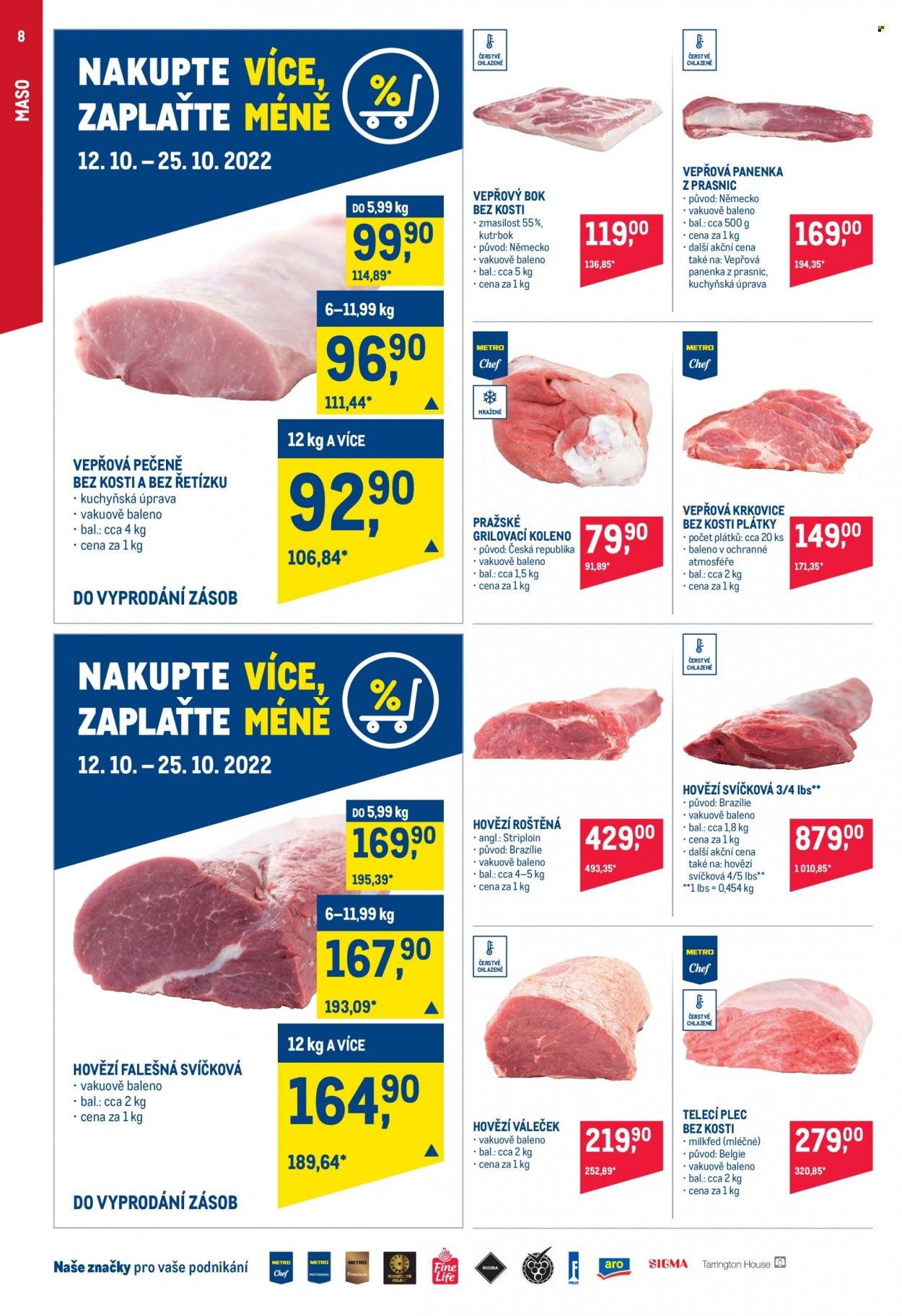 Leták MAKRO - 12.10.2022 - 25.10.2022. Strana 8
