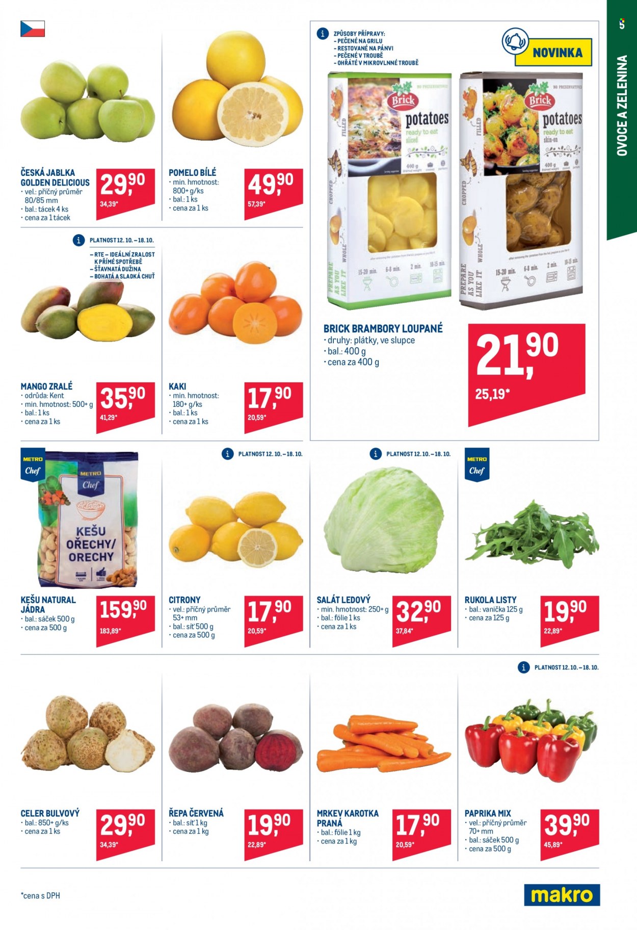 Leták MAKRO - 12.10.2022 - 25.10.2022. Strana 5