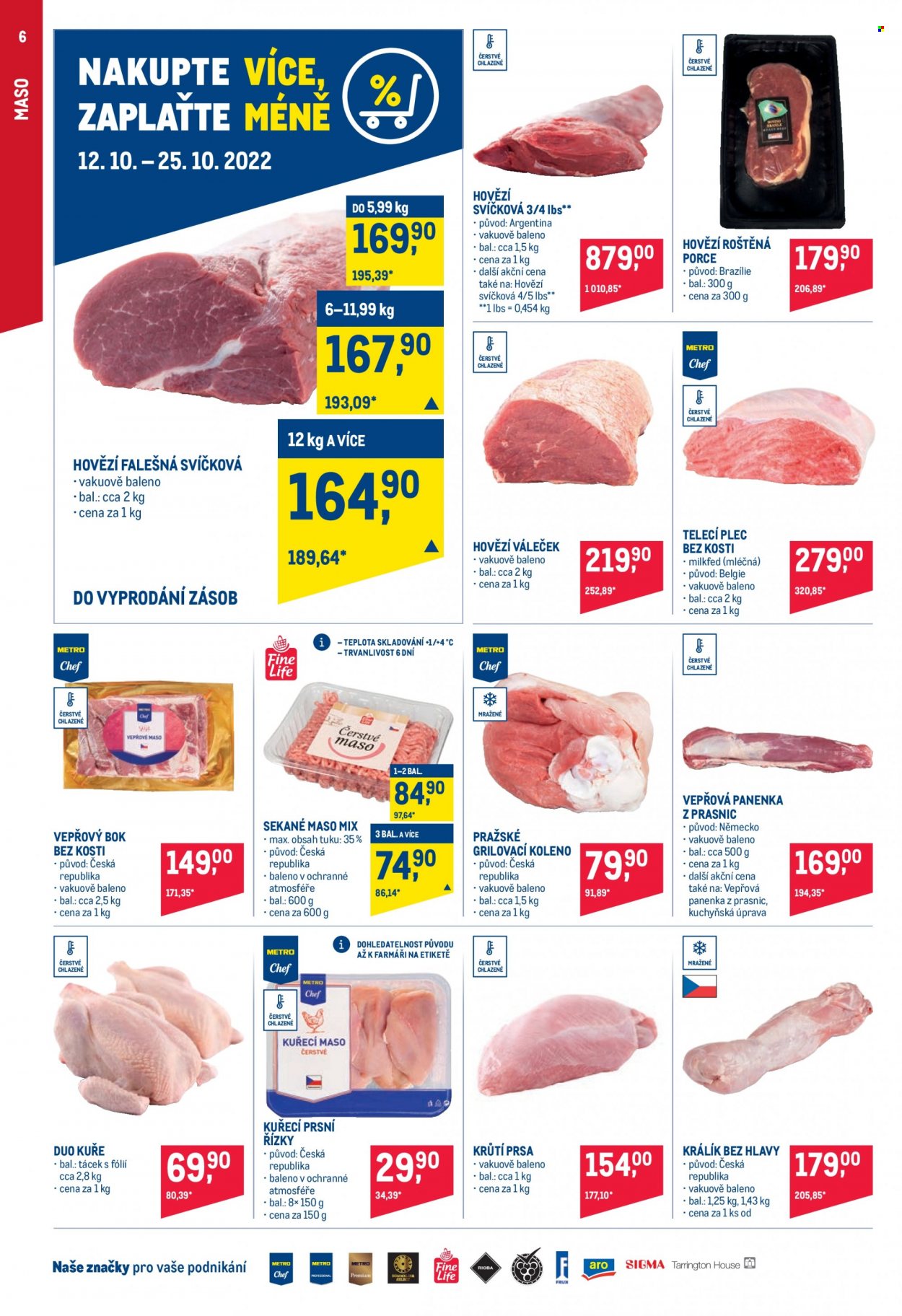 Leták MAKRO - 12.10.2022 - 25.10.2022. Strana 6