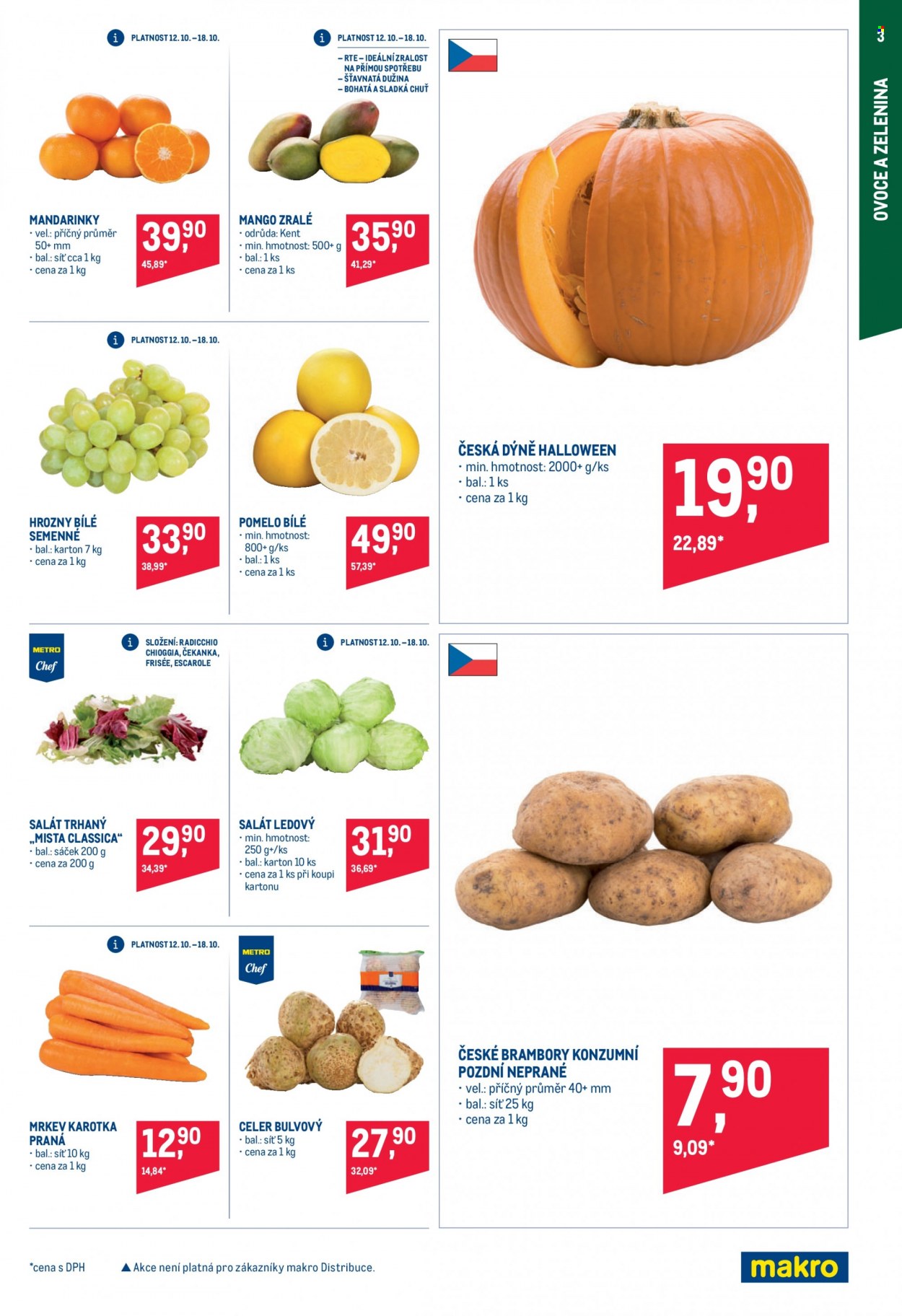 Leták MAKRO - 12.10.2022 - 25.10.2022. Strana 3