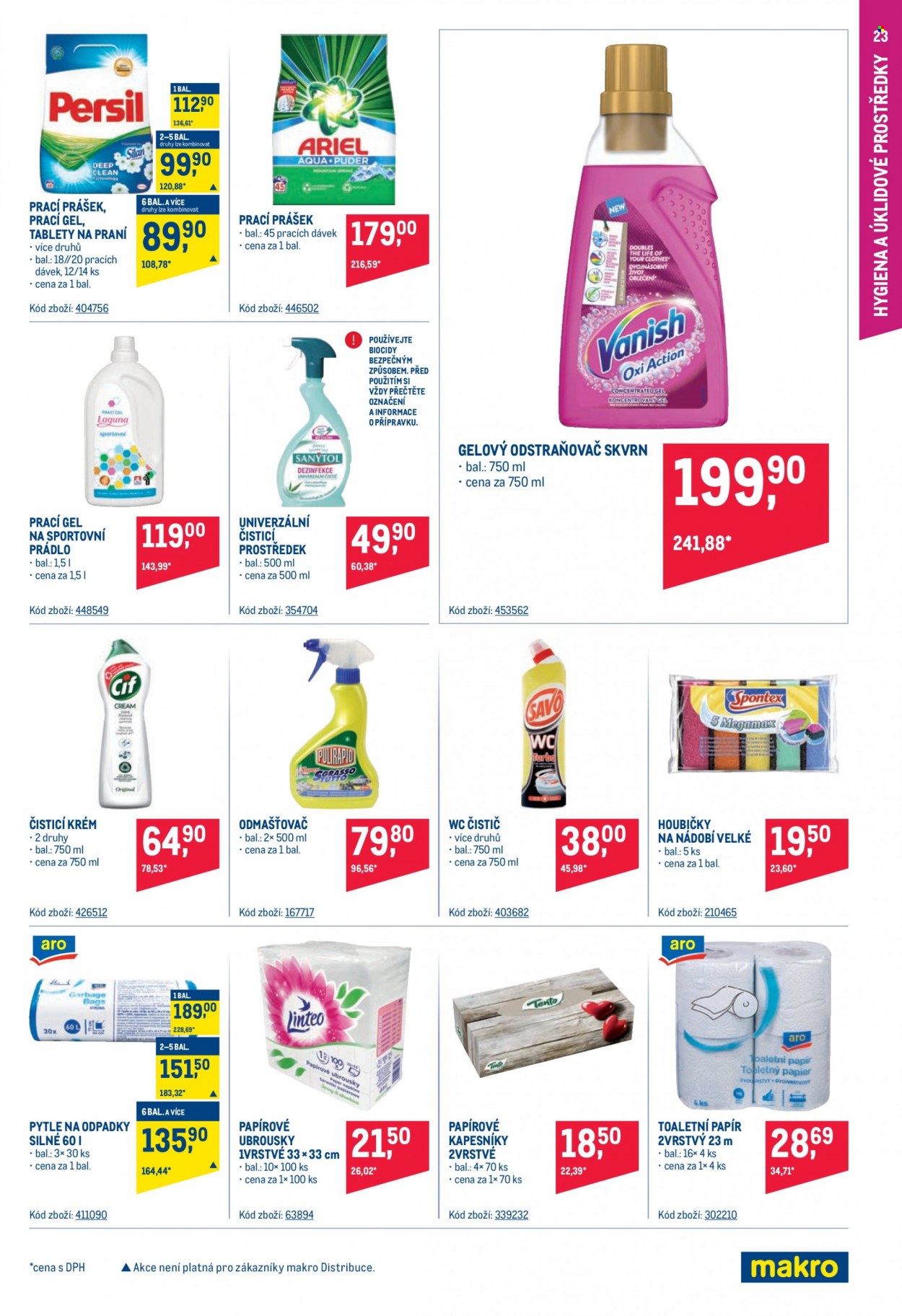 Leták MAKRO - 12.10.2022 - 25.10.2022. Strana 23