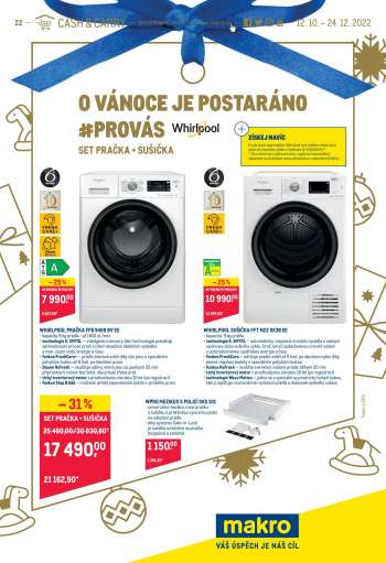 Leták MAKRO - 12.10.2022 - 24.10.2022.