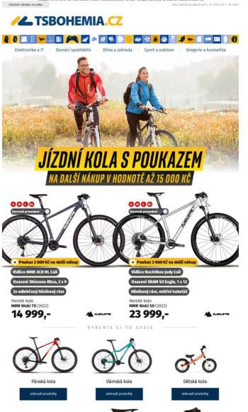 Leták T.S. BOHEMIA - 5.10.2022 - 7.10.2022.