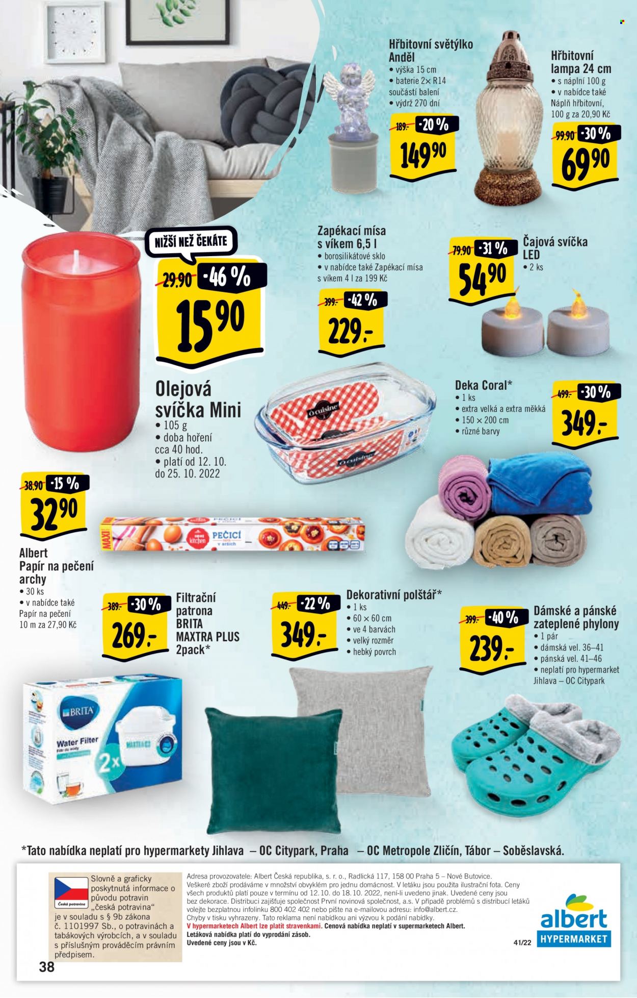 Leták Albert Hypermarket - 12.10.2022 - 18.10.2022. Strana 38