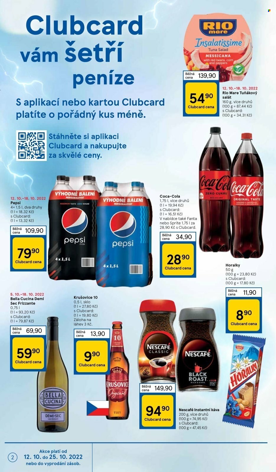 Leták TESCO - 12.10.2022 - 18.10.2022. Strana 2