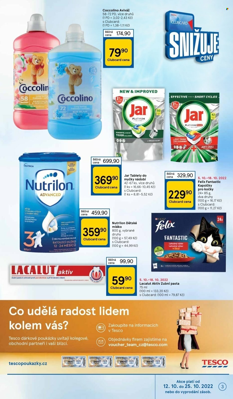 Leták TESCO - 12.10.2022 - 18.10.2022. Strana 3