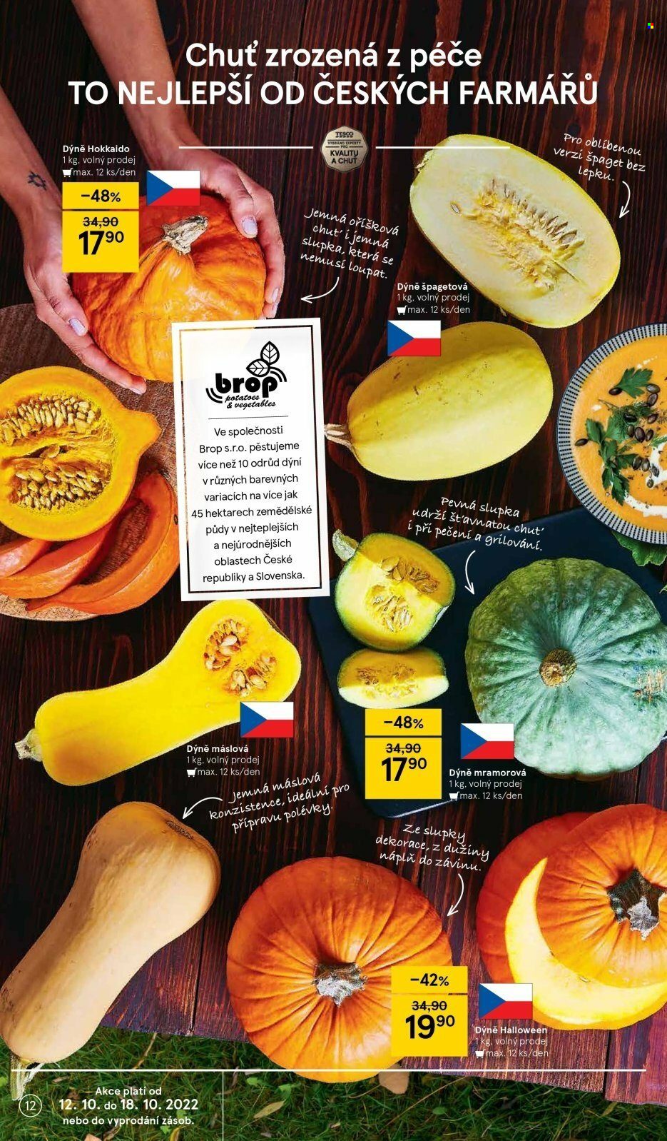 Leták TESCO - 12.10.2022 - 18.10.2022. Strana 12