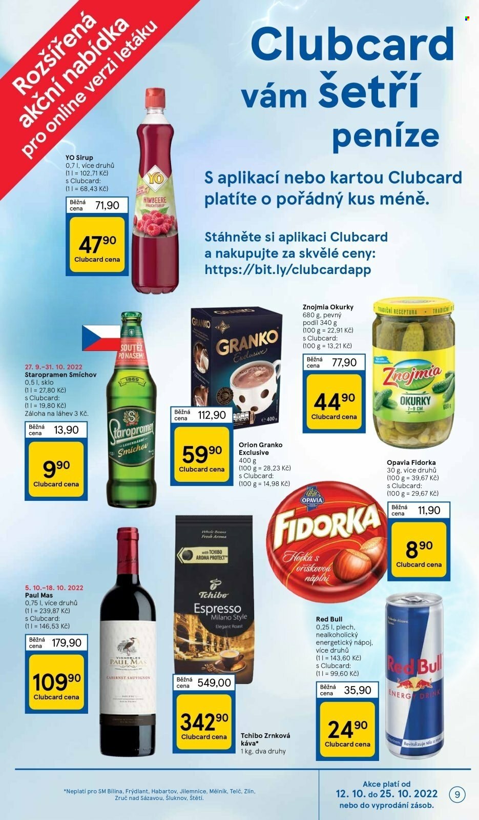 Leták TESCO supermarket - 12.10.2022 - 18.10.2022. Strana 9