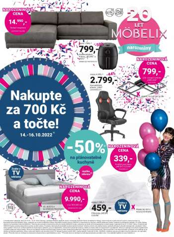 Leták MÖBELIX - 10.10.2022 - 23.10.2022.