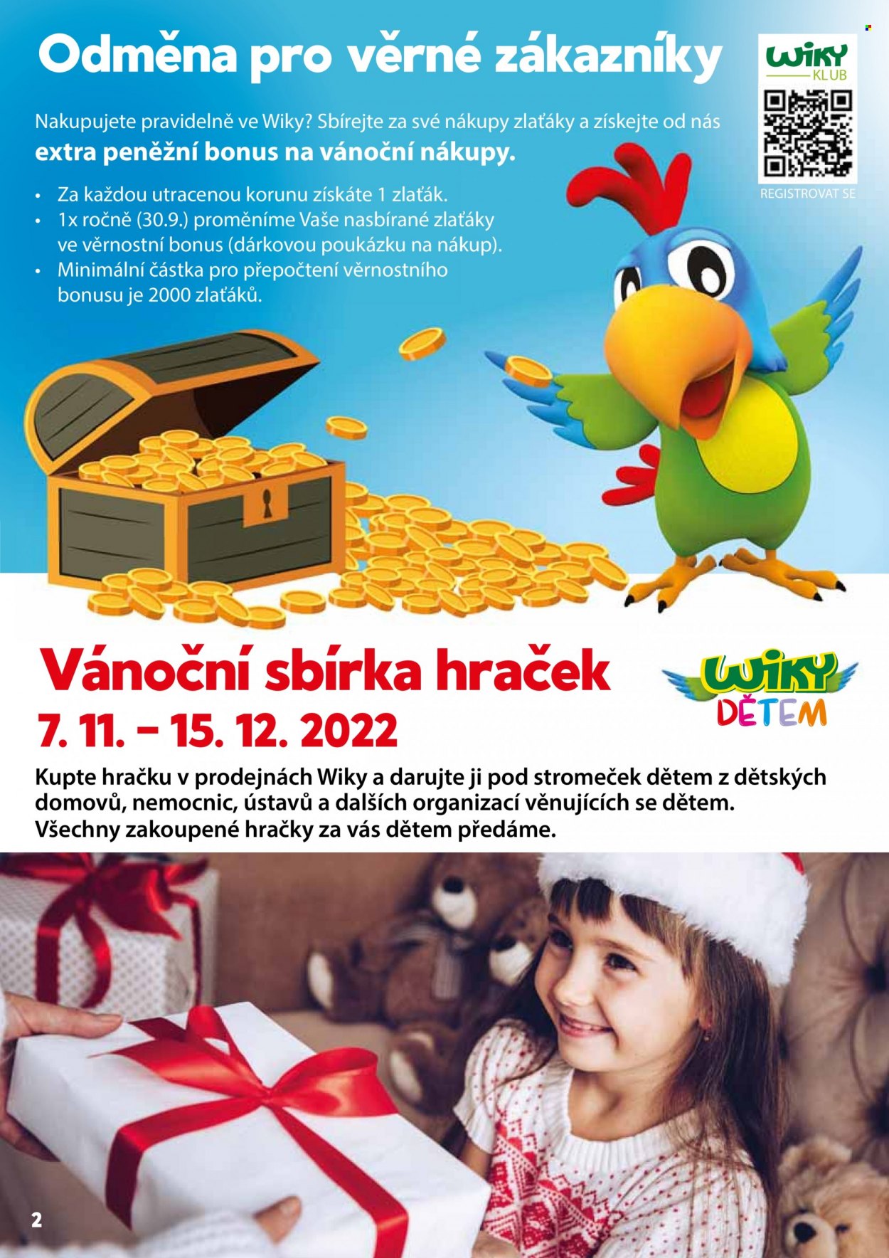 thumbnail - Leták WIKY - 12.10.2022 - 26.12.2022 - Produkty v akci - hračky. Strana 2.