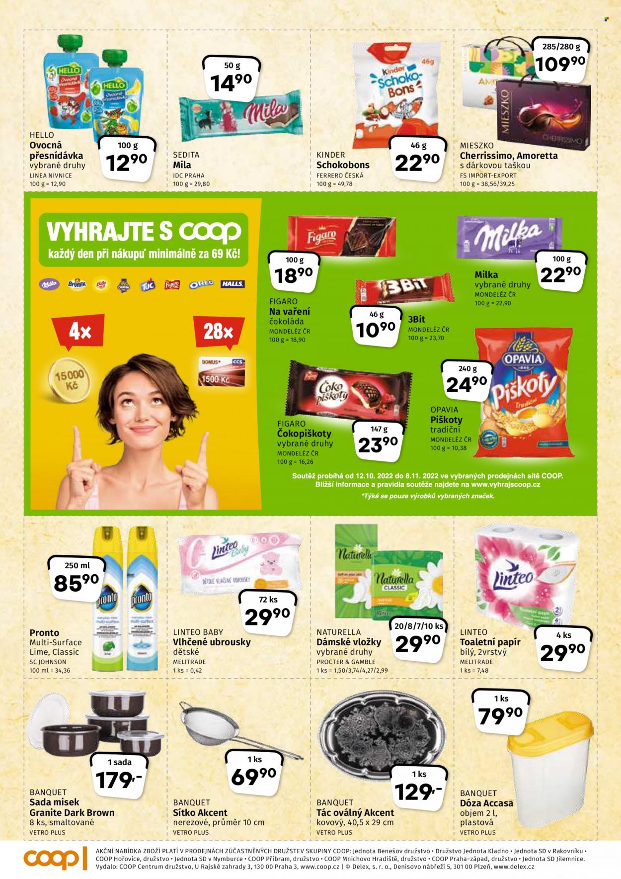 Leták coop JEDNOTA - 12.10.2022 - 25.10.2022. Strana 3