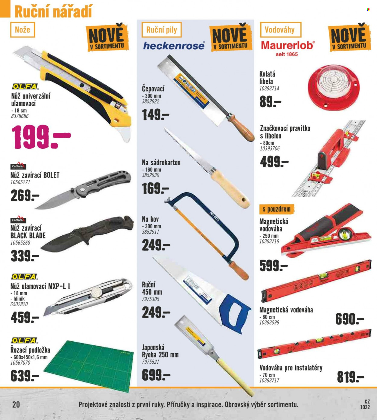 Leták HORNBACH - 7.10.2022 - 7.11.2022. Strana 20