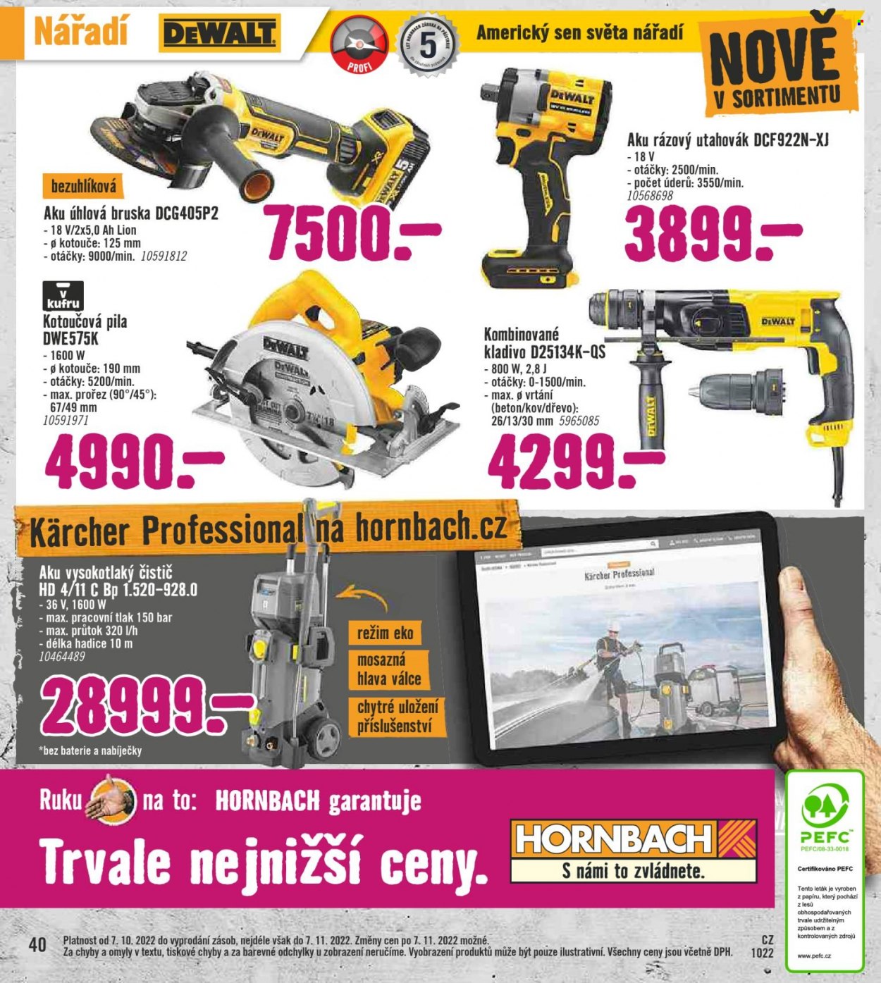 Leták HORNBACH - 7.10.2022 - 7.11.2022. Strana 40