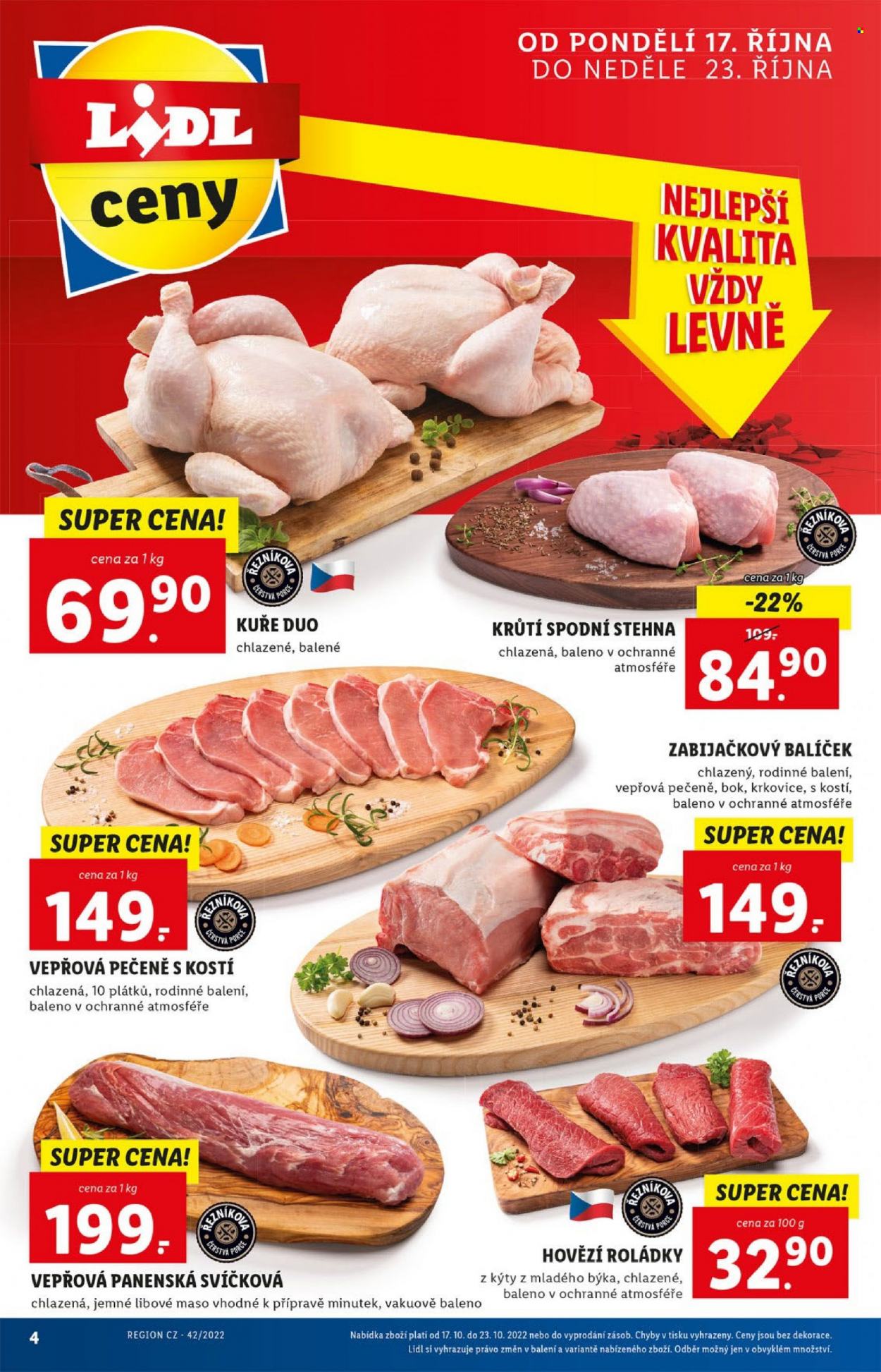 Leták Lidl - 17.10.2022 - 23.10.2022. Strana 4