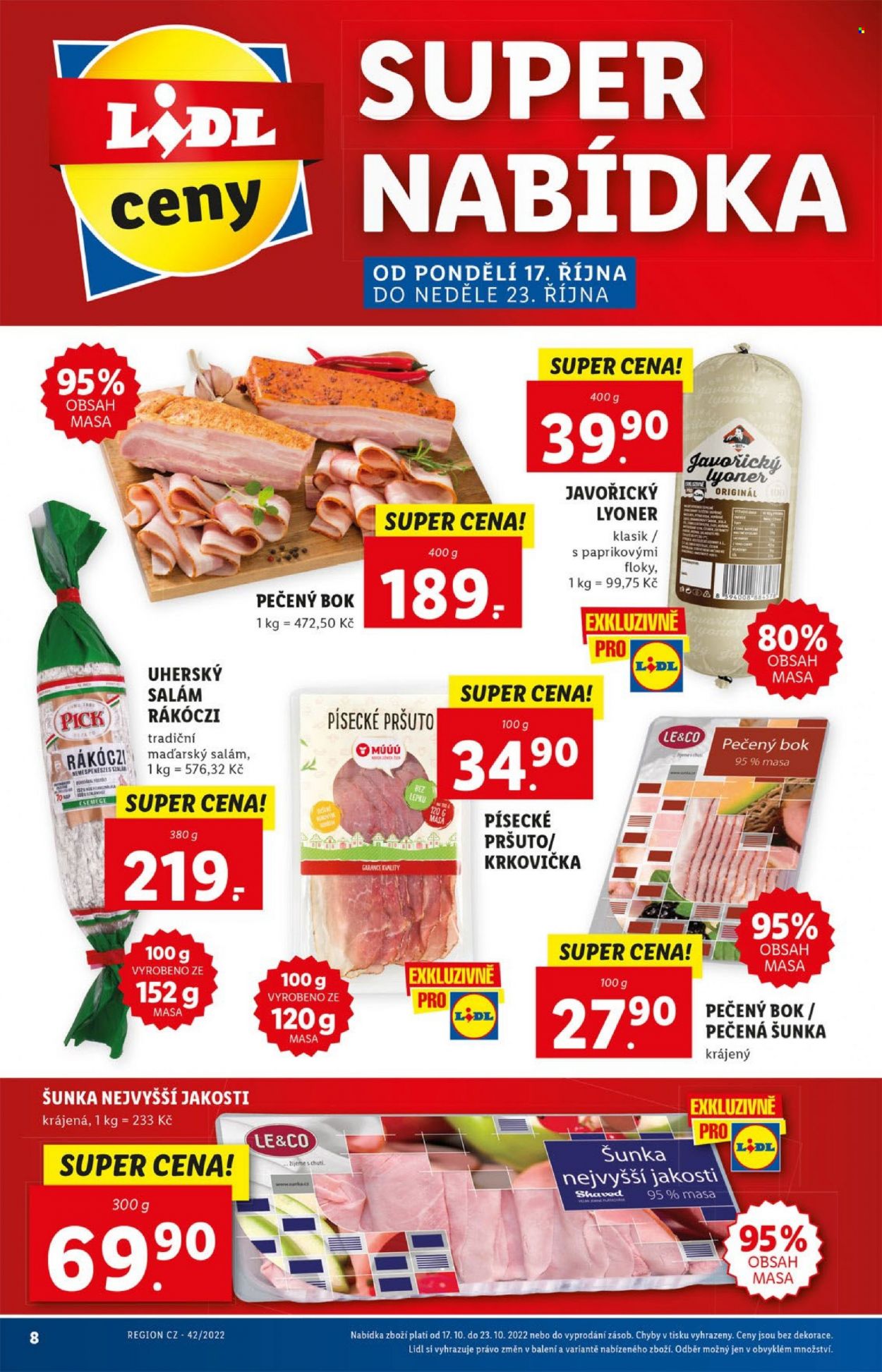 Leták Lidl - 17.10.2022 - 23.10.2022. Strana 8