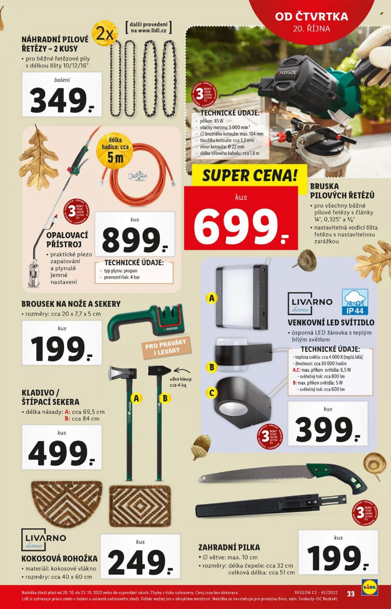 Leták Lidl - 17.10.2022 - 23.10.2022. Strana 33