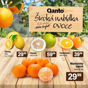 Leták Qanto market - 14.10.2022 - 16.10.2022.