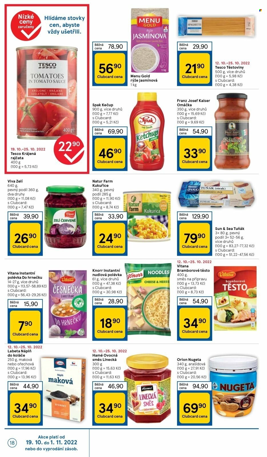 Leták TESCO - 19.10.2022 - 25.10.2022. Strana 18