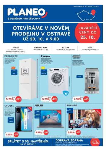Leták PLANEO Elektro - 20.10.2022 - 25.10.2022.
