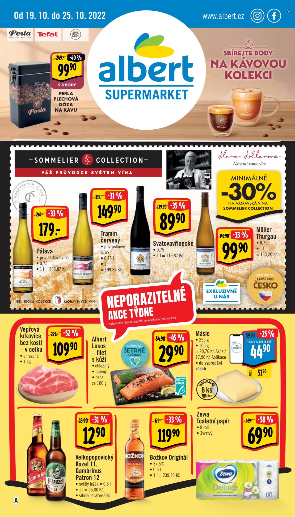 Leták Albert Supermarket - 19.10.2022 - 25.10.2022. Strana 1