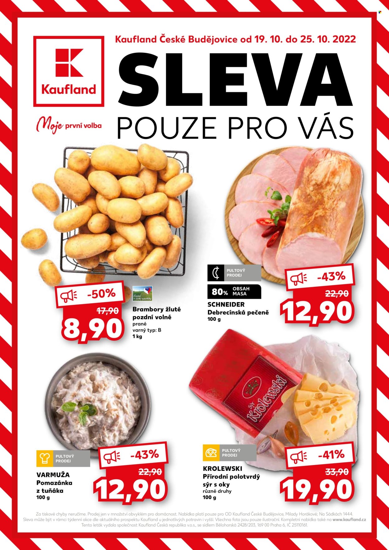 Leták Kaufland - 19.10.2022 - 25.10.2022. Strana 1