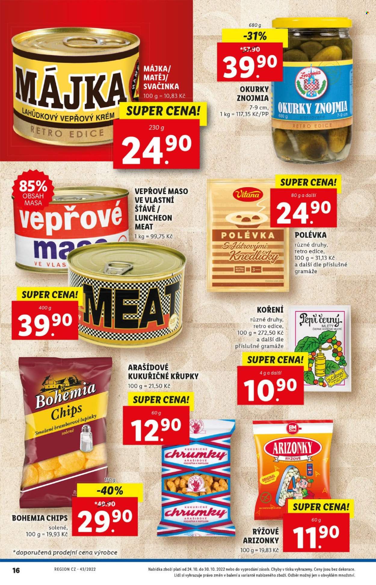 Leták Lidl - 24.10.2022 - 30.10.2022. Strana 16