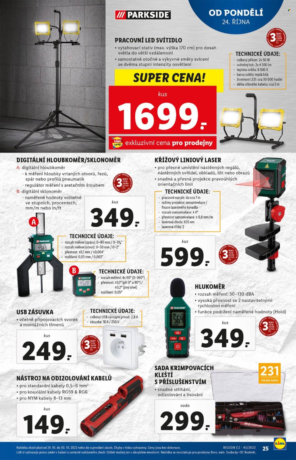 Leták Lidl - 24.10.2022 - 30.10.2022. Strana 25