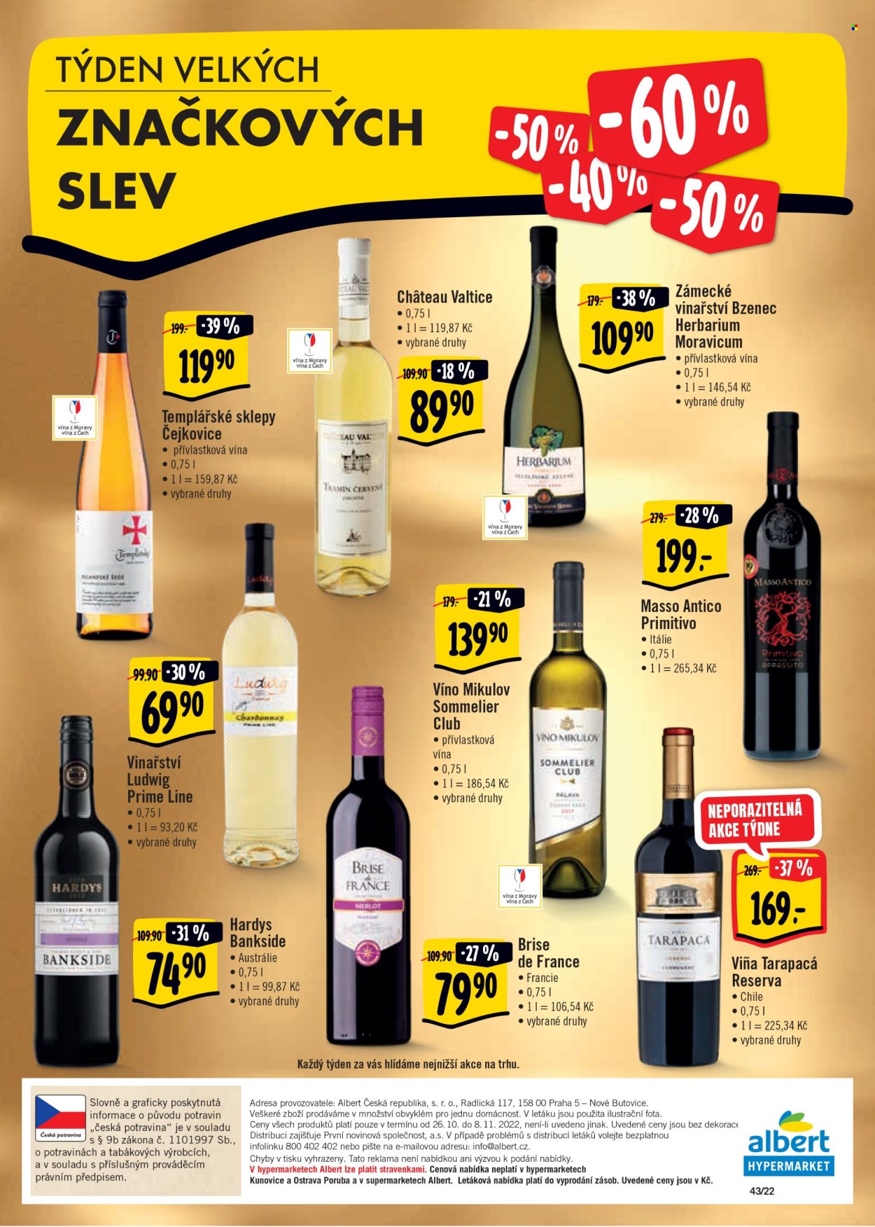 Leták Albert Hypermarket - 26.10.2022 - 8.11.2022. Strana 16