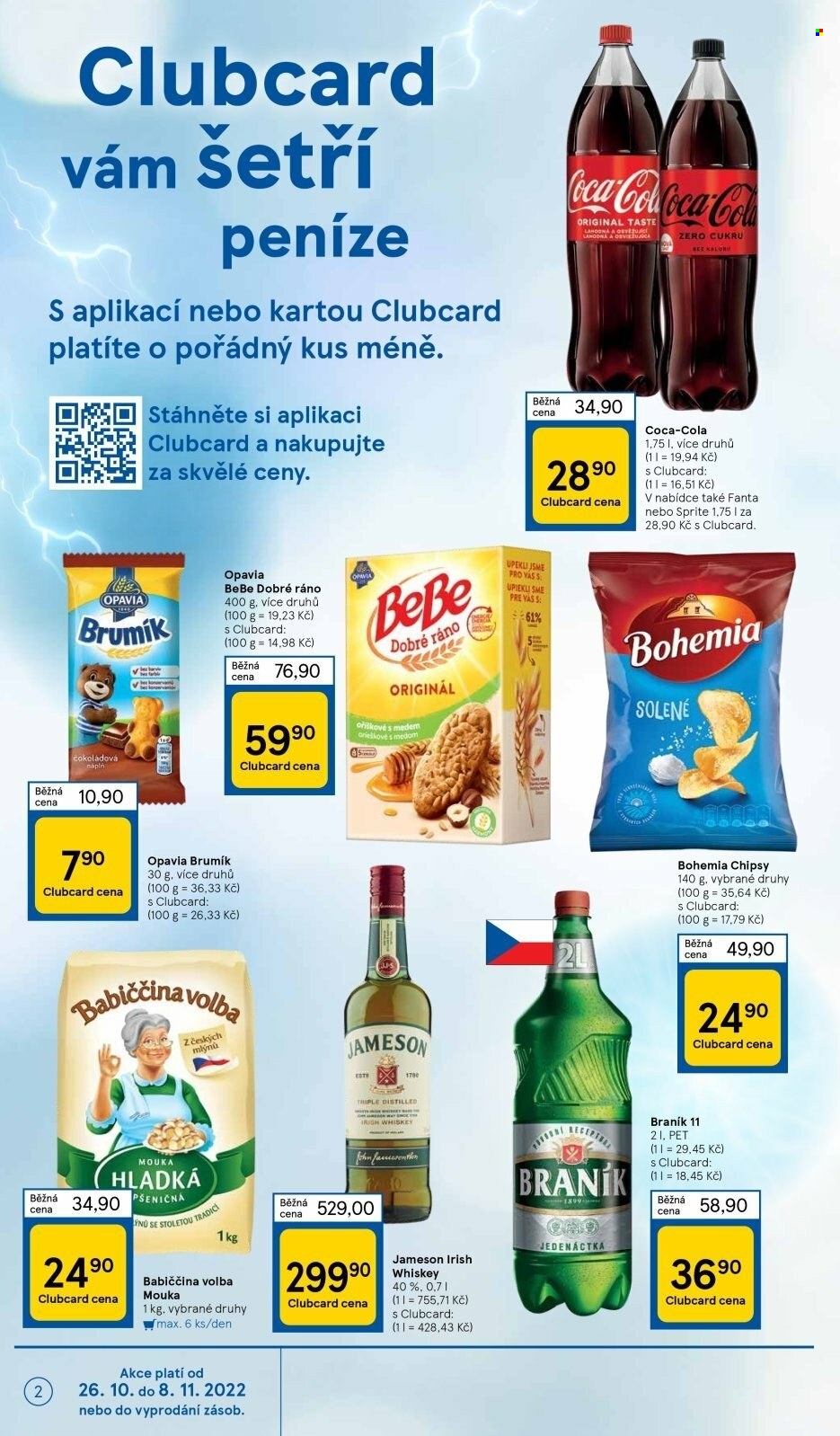 Leták TESCO - 26.10.2022 - 1.11.2022. Strana 2