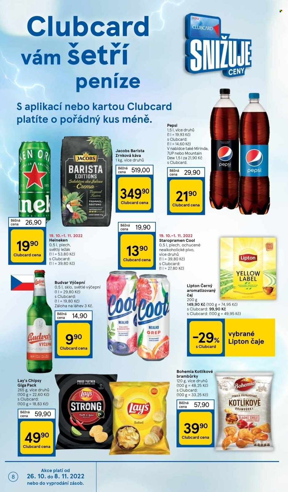 Leták TESCO - 26.10.2022 - 1.11.2022. Strana 8