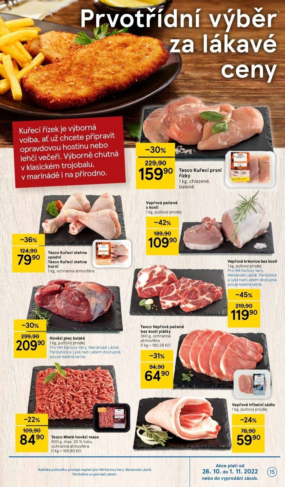 Leták TESCO - 26.10.2022 - 1.11.2022. Strana 15