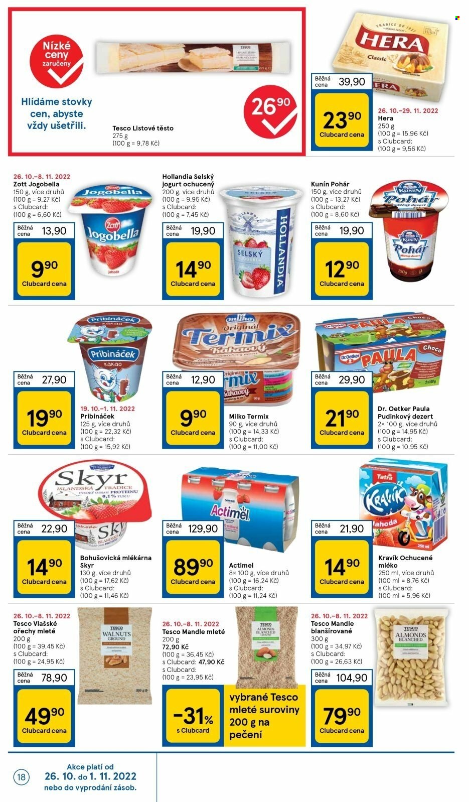 Leták TESCO - 26.10.2022 - 1.11.2022. Strana 18