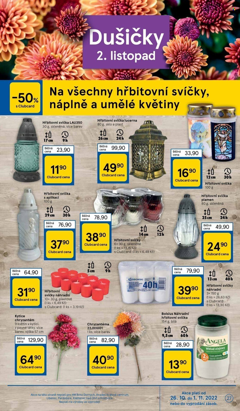 Leták TESCO - 26.10.2022 - 1.11.2022. Strana 27