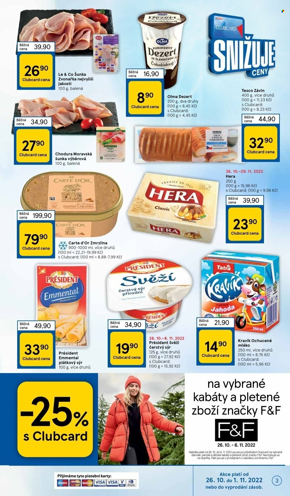 Leták TESCO supermarket - 26.10.2022 - 1.11.2022. Strana 3