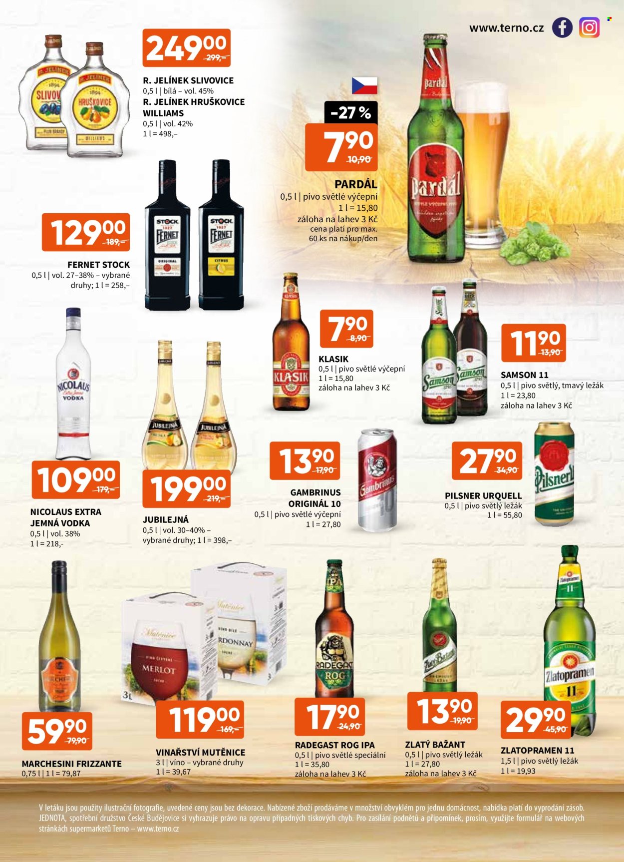 Leták coop TERNO - 26.10.2022 - 1.11.2022. Strana 11