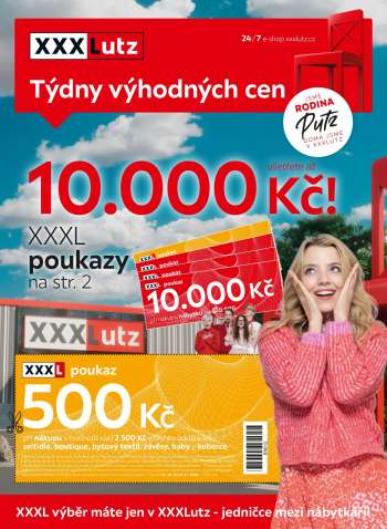 Leták XXXLutz - 24.10.2022 - 6.11.2022.