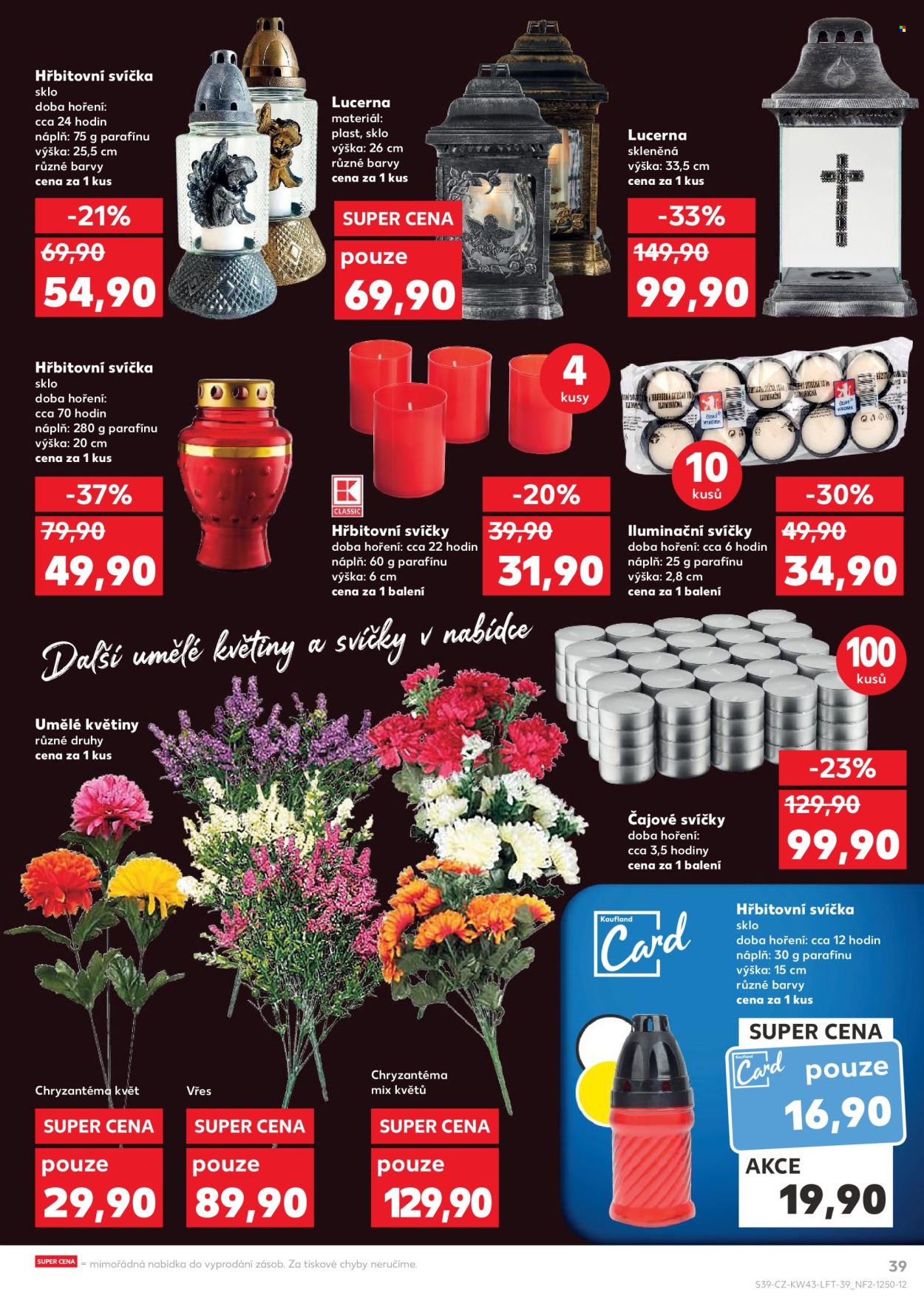 Leták Kaufland - 26.10.2022 - 1.11.2022. Strana 39